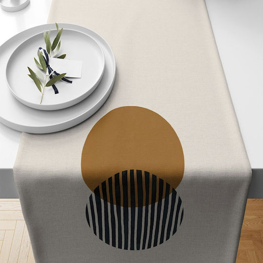 Aberto Design Aberto Design Mehrfarbiger Läufer Beige 40x135cm