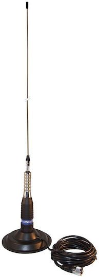 Pni Ml160 Car Cb Antenna 155cm Magnetic Base 145mm & Cable 4m 600w