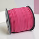 Suede Fuchsia Laces 3mm 10 Meters 151-05