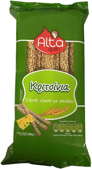 Alta Gusto Whole Wheat Sesame Breadsticks 250gr 6-71241