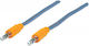 Manhattan Audio Cable Mht394093 3.5 Mm Jack 3.5 Mm Jack 1 M Blue Orange