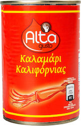 Alta Gusto Squid in Natural Juice 370gr 6-71221 Alta Gusto Squid in Natural Juice 370gr 6-71221