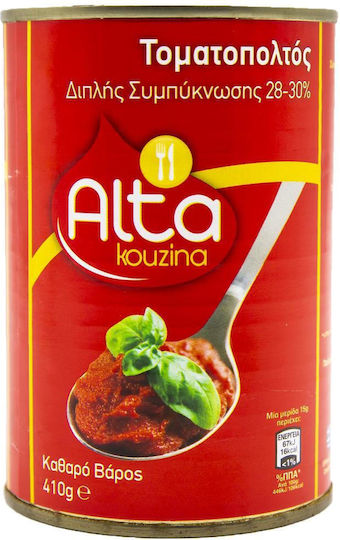 Alta Kouzina Double Concentrated Tomato Paste 28-30% 410gr 6-71457
