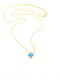 Kontopoulos Cross from Gold Plated Silver with Chain