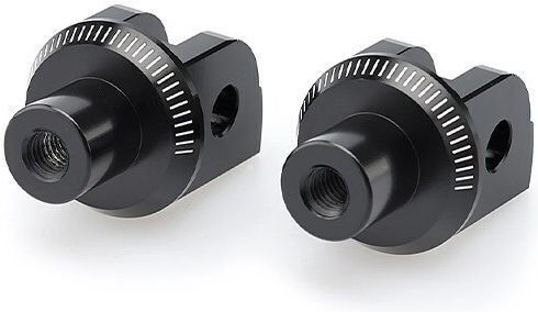 Адаптори Щифт За Крака Rider Footpeg Черен Suzuki Dl250 V-strom '17-'23 Gsr600 '06-'11 750 '11-'16 Gsx-r1000 '01-'21 Gsx-r1000r '17-'21 6453n Puig