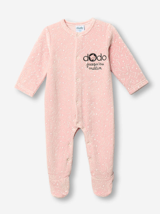 Funky Velvet Pink Onesie