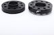 10mm Car Wheel Spacers Japan Racing Lip 5x112 Center Φ66,6mm Al 6065 Black 2 Pcs Jrws2-10mm-5l-66bk