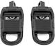Verstellbare Türsilos Schwarze Drag Specialties Rgk2-b001-bd