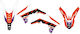 Set De Autocolante Dream 5 Sxf 11-12 Blackbird Racing 2537ab