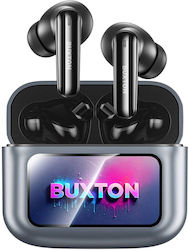 Buxton BTW9600 In-Ear Bluetooth Kopfhörer mit Schweißbeständigkeit und Ladekoffer Graphit
