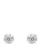 Bizoutaki Silver Gold Plated Stud Earrings