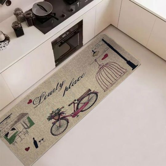 SpitiBazaar Küchenmatten Läufer mit Rutschfestem Untergrund 60x150cm