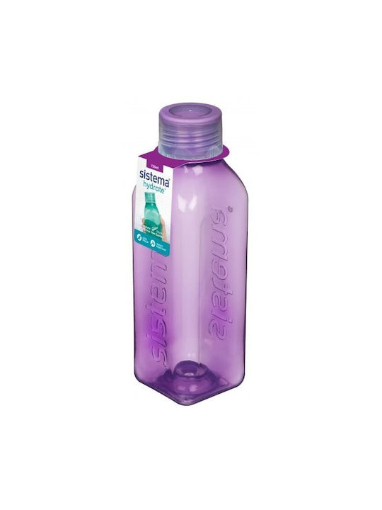 Sistema Plastic Water Bottle With Screw Lid Pur...