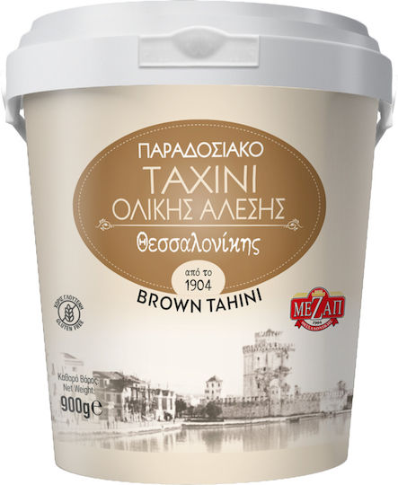 MEZAP Traditionelles Tahini Thessaloniki Vollkorn 900g 6-70892