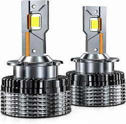 LED Крушки D2s Canbus – Мощен Комплект Автомобилни LED Светлини с Бял Светлинен Цвят 2