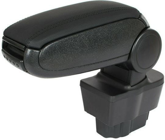 Car Leather Armrest Opel Corsa D 2007-2014 Black
