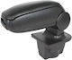 Auto-Armlehne Leder Opel Astra J 2009+ Schwarz