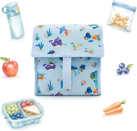 Kinder Isolierte Lunchtasche Marcus Wasserdichte Flasche Sealife