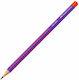 Μολύβι Faber Castell Grip 2001 Flow Wdition B Μωβ-πορτοκαλί 129117005