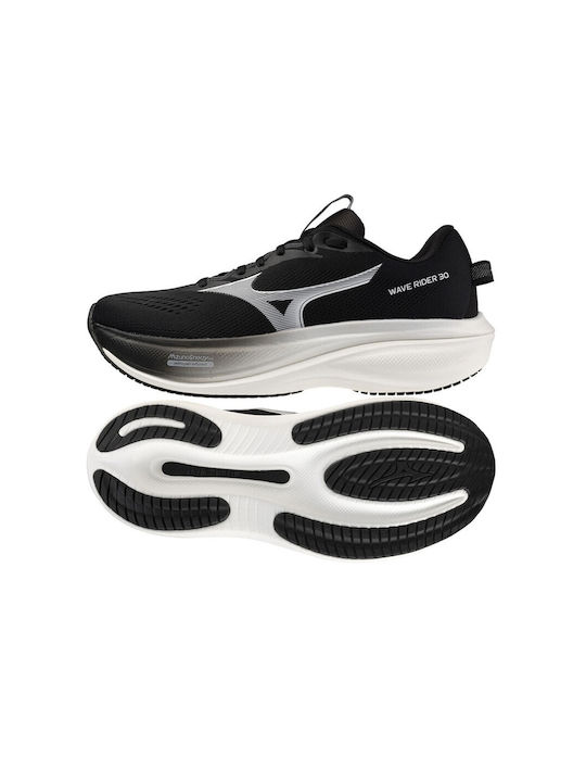 Mizuno Ανδρικά Αθλητικά Παπούτσια Running Μαύρα