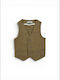 Kids Vest Brown
