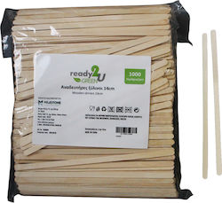Ready Миксер за Напитки 14см 1000бр Кафяв