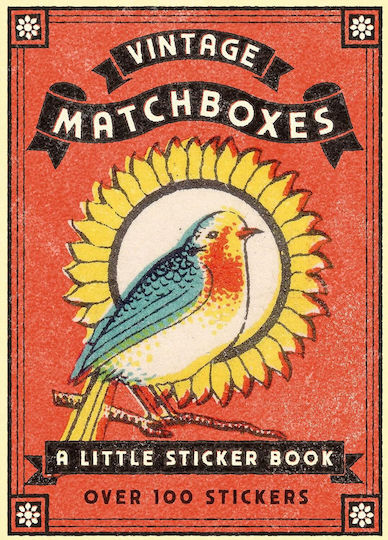 Vintage Matchboxes, A Little Sticker Book, Over 100 Stickers