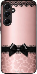 Sonique Diva Series Samsung Galaxy A55 5g Leopard Bow Case Pink