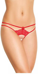 Rote Zeichenfolge Öffnung One Size Softline