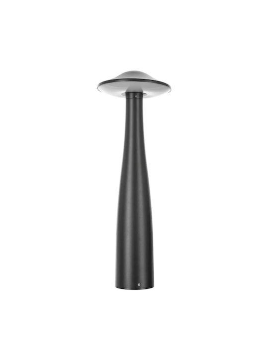Outdoor LED Post Lamp 18W With Warm White Light Black