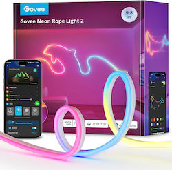Govee Ταινία LED Neon Rope Light 2 Wi-Fi RGBIC 5m Govee Ταινία LED Neon Rope Light 2 Wi-Fi RGBIC 5m