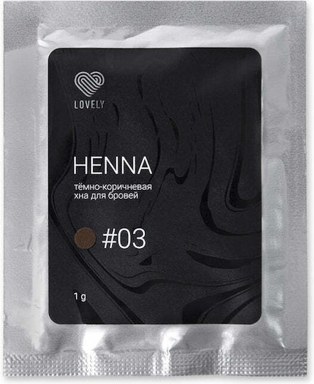 Lovely Eyebrow Tint Henna for Eyebrows #03 1gr