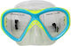 Aquablue Summertiempo Silikon Tauchmaske Gelbe