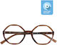 Looplabb Lolita Blaulichtblockierende Brillen Hazel Grad 1.5