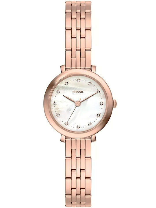 Fossil Jacqueline Ceas Dama 26mm Baterie Cu Bră...