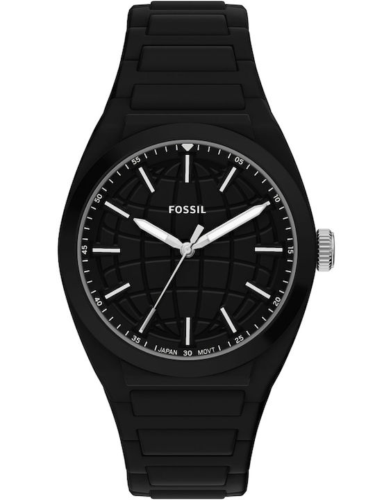 Fossil Everett Ανδρικό Ρολόι 42mm Μπαταρίας με ...