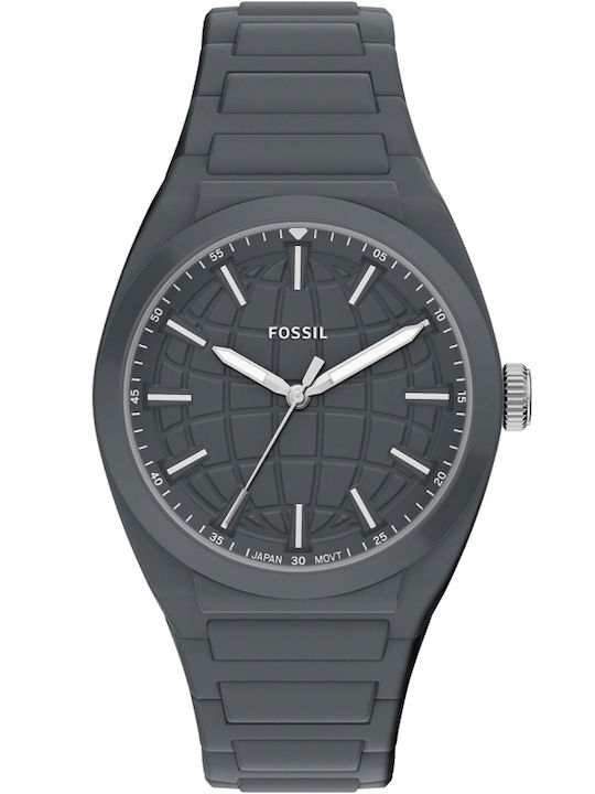 Fossil Everett Ανδρικό Ρολόι 42mm Μπαταρίας με ...