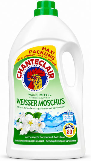 Chante Clair Detergent Lichid Condensat pentru Rufe Albe 3.6lt (80 Măsuri)