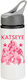 Παγούρι Katseye 650ml Λευκό Γκρι Καπάκι
