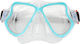 Aquablue Turquoise Silicone Diving Mask