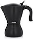 Duka Stovetop Espresso Pot Black