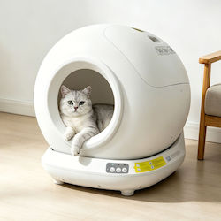 Pet's Choice Selbstreinigendes Katzenklo Weiß