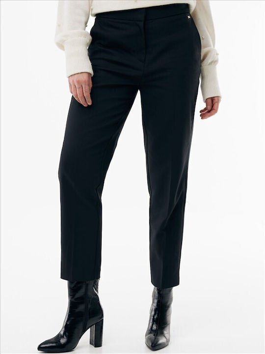 Mexx Мъжко Панталон Tapered Черен