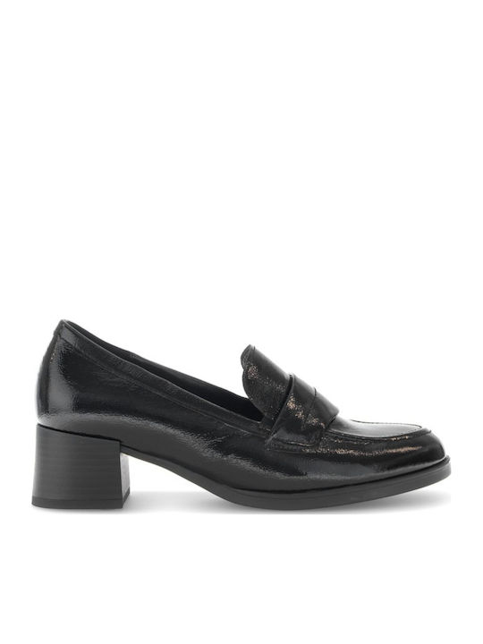 Gabor Leather Black Heels