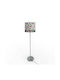 Lampshades Floor Lamp with E27 Lamp Bulb Base Purple