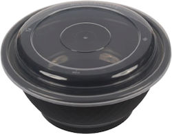 Ready 2u Salad Bowl Black Lid 50pcs 6-73222 Ready 2u Salad Bowl Black Lid 50pcs 6-73222
