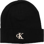 Calvin Klein Beanie Unisex Σκούφος με Rib Πλέξη...