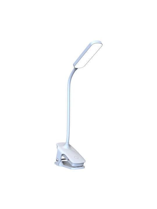 Wozinsky LED Настолна Лампа за Бюро с Гъвкаво Рамо в Бял Цвят Wozinsky LED Настолна Лампа за Бюро с Гъвкаво Рамо в Бял Цвят