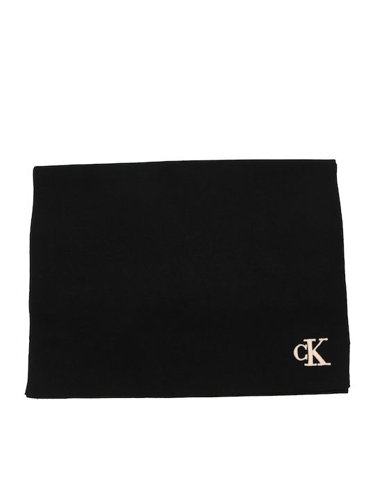 Women's Knitted Scarf Black