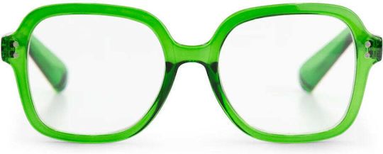 Looplabb Ochelari De Citit Pentru Femei +1.00 În Culoare Verde